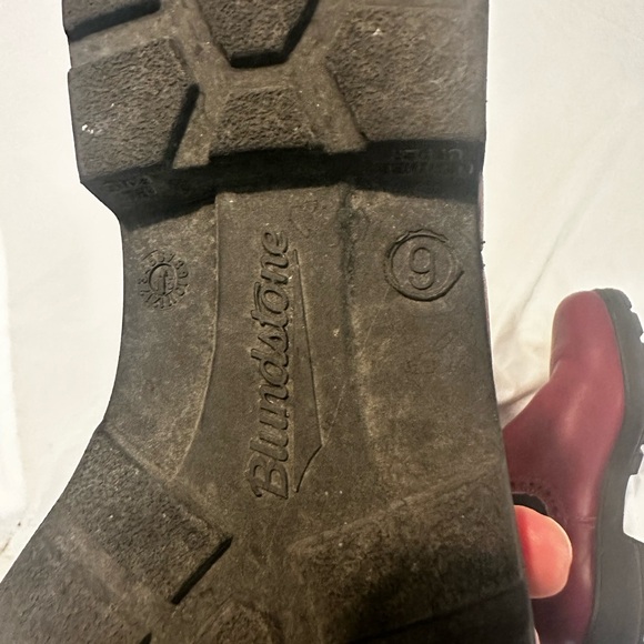 Blundstone Women's Originals #1352 Shiraz RED. Size 9 - Picture 7 of 9